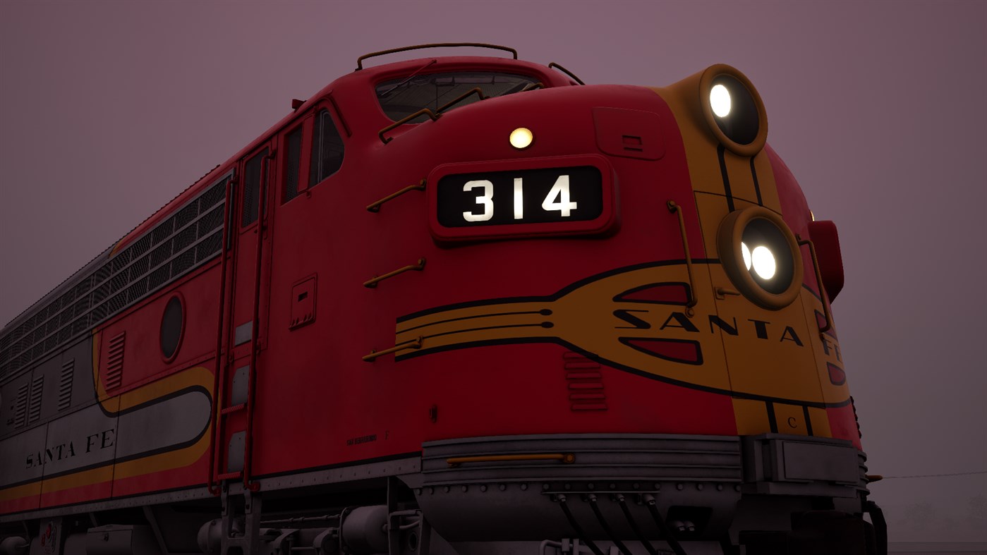 #2. Train Sim World® 5: Santa Fe F7 (Windows) Por: Dovetail Games
