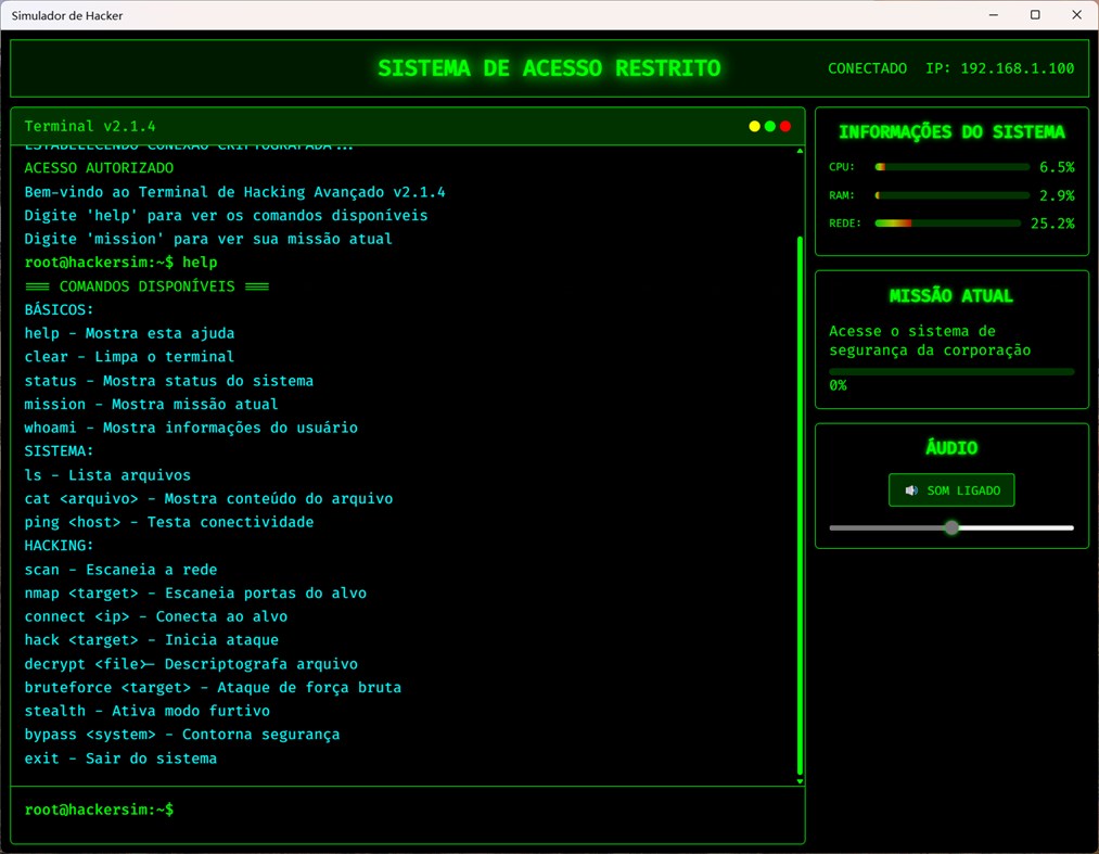 #2. Simulador de Hacker (Windows) Podle: RollerNiGi