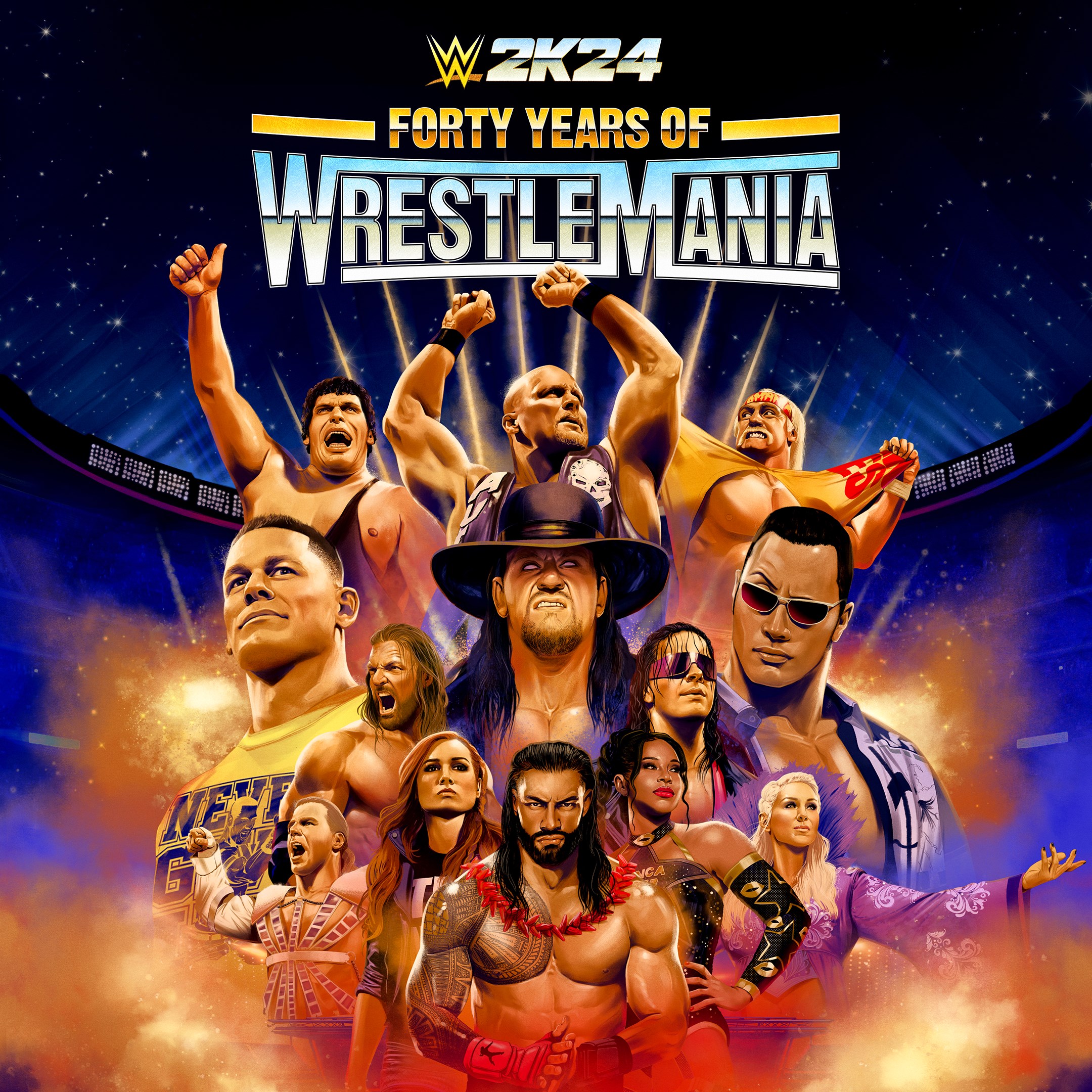 WWE 2K24 WrestleMania 40th Anniversary Edition