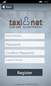 TaxiNet screenshot 2