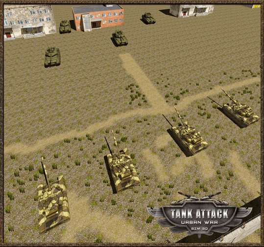 Tank Attack Urban War Sim 3D screenshot 5