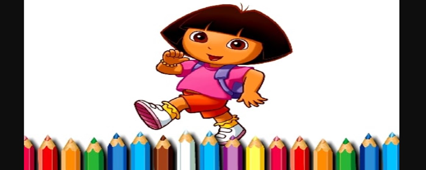 Bts Dora Coloring Book Game marquee promo image