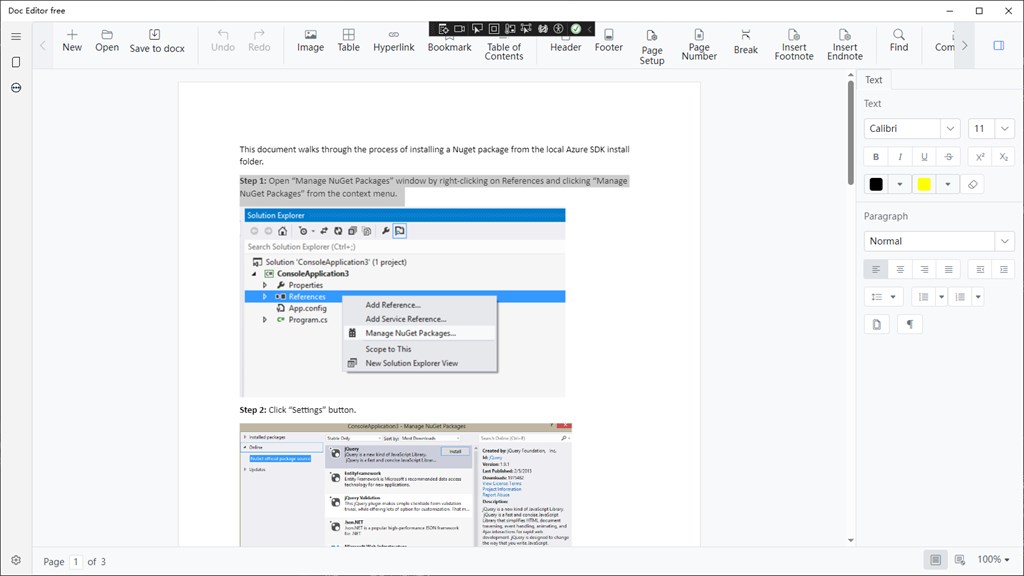 Doc Editor free_2
