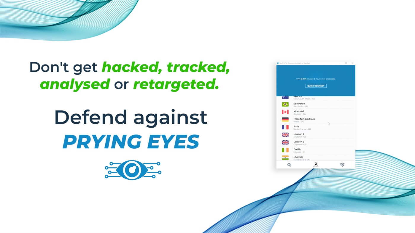 #4. NodeVPN - The Green VPN (Windows) Bởi: NodeVPN