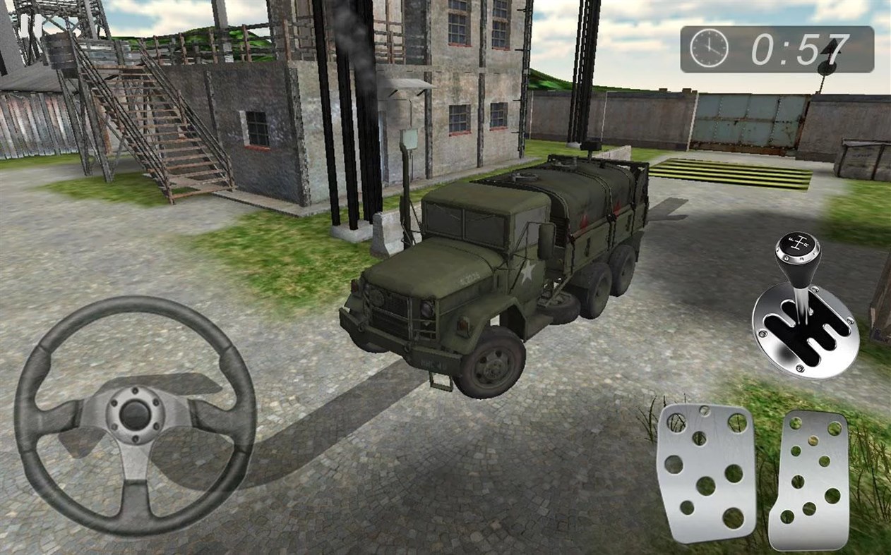 #2. Military Jeep Parking Driving Simulation 3D (Windows) Podle: Best App Entertainment