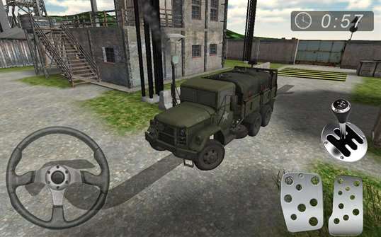 Military Jeep Parking Driving Simulation 3D screenshot 2