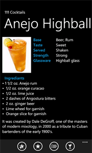 111 Cocktails screenshot 2
