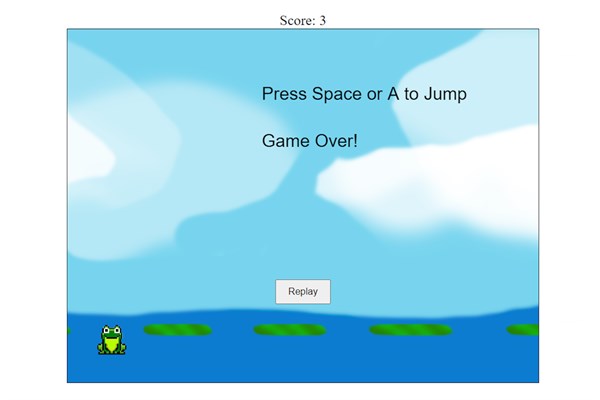 Frog Jump WebView2 — 1