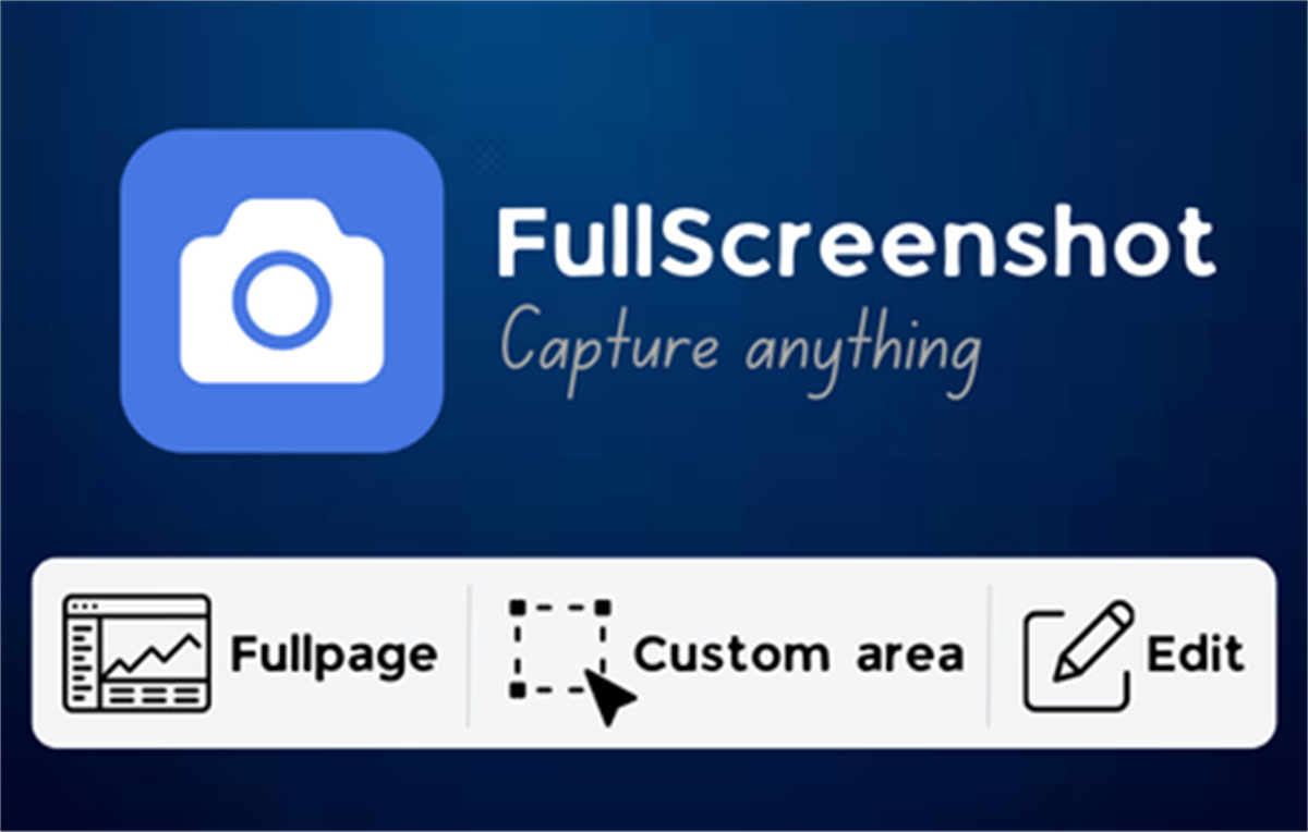 FullPageScreenshot - Custom Screenshots & Advanced Editor