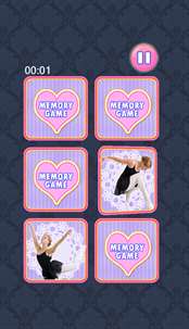 Ballerina Memory Game screenshot 2