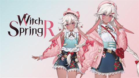 WitchSpring R - Fluffy Peach Set