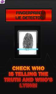 Fingerprint Lie Detector Prank screenshot 1