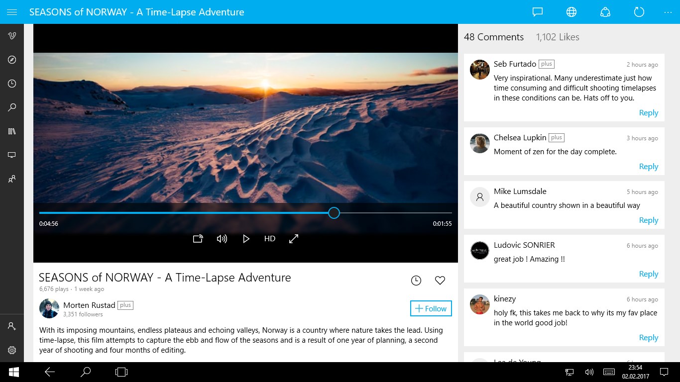 Player For Vimeo  Watch Free Movies For Windows 10 PC Free Download