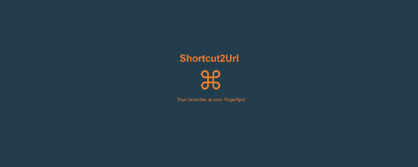 Shortcut2Url marquee promo image