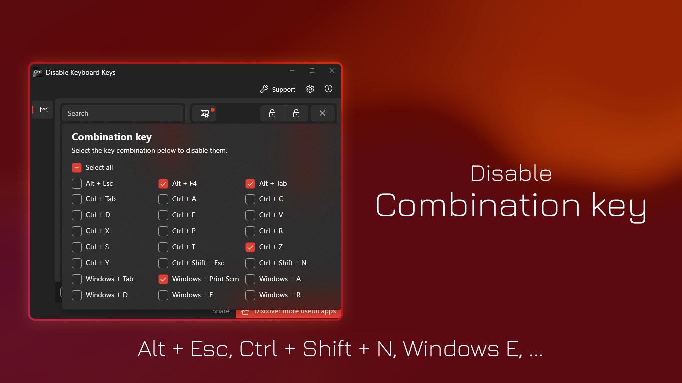 Disable Keyboard Keys下载 - Disable Keyboard Keys电脑应用下载 | 电脑好玩网
