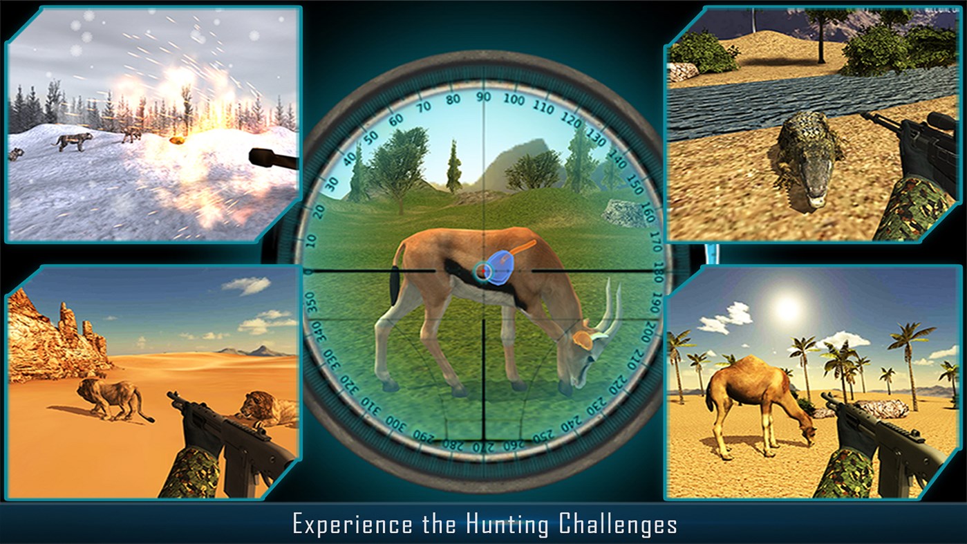 #1. Deer Hunt 2017: 3D Hunting (Windows) By: Hameed Ullah Jan