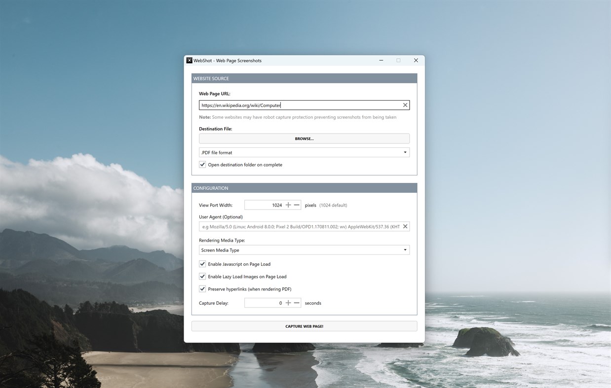 #1. WebPage Screenshot Grabber (Windows) 由: EvlarSoft LLC
