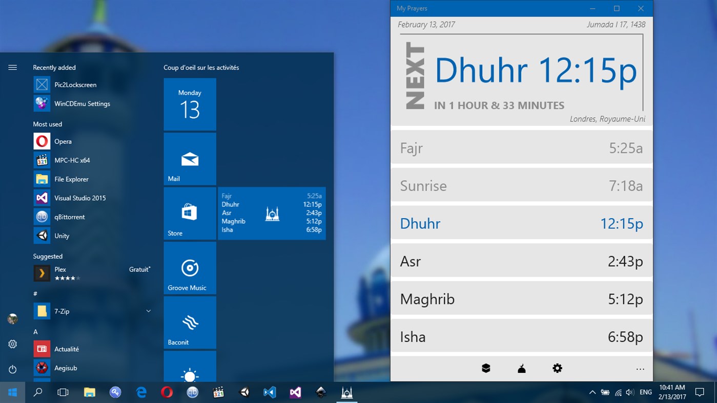 #1. My Prayers (Windows) Podle: Hamza87