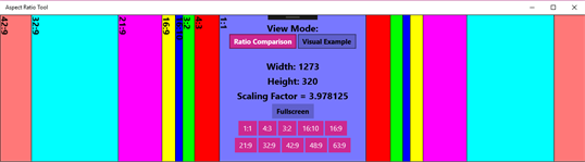 Aspect Ratio Tool screenshot 1