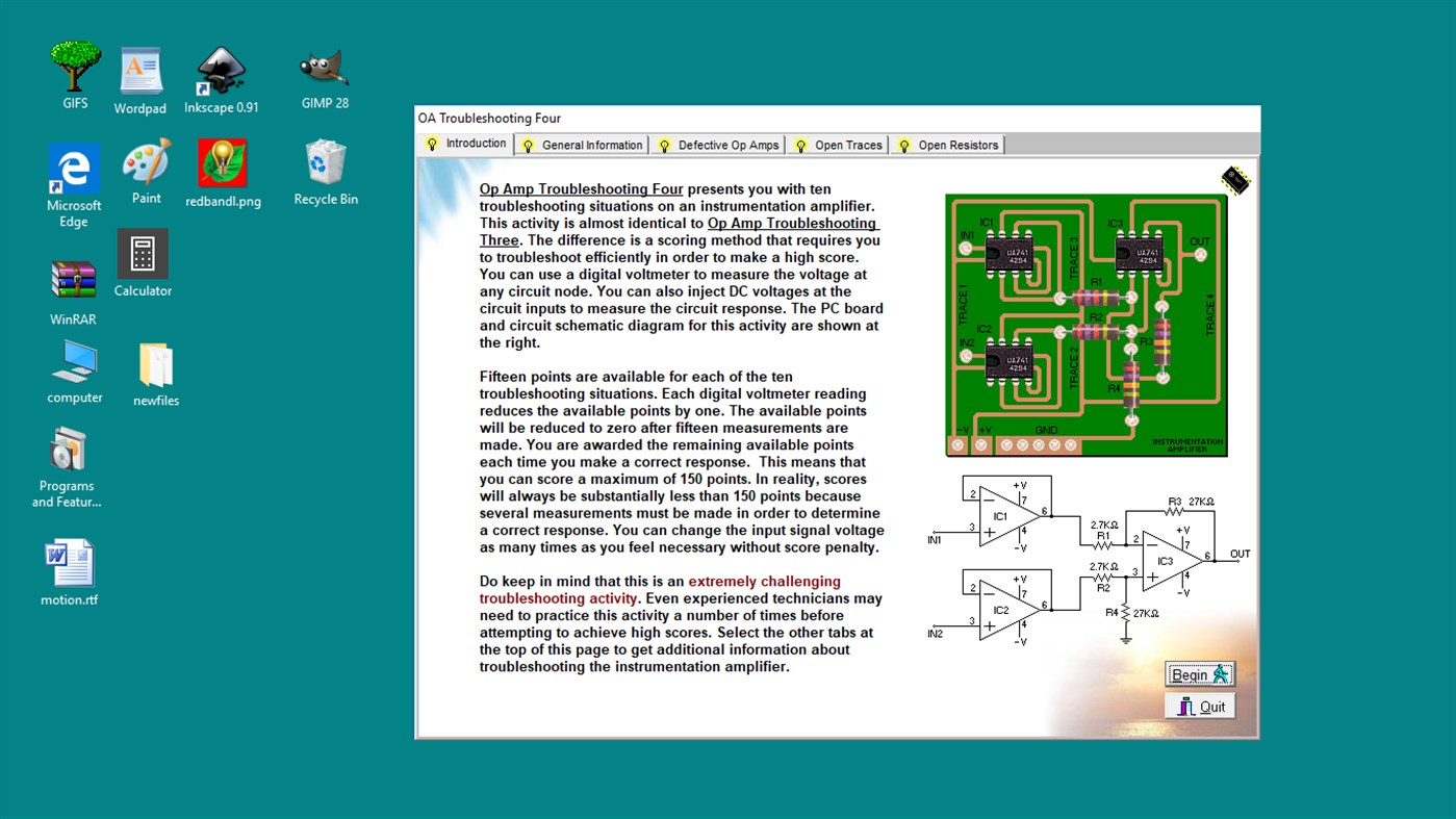 #3. Op Amp Challenge (Windows) Podle: ETCAI Products