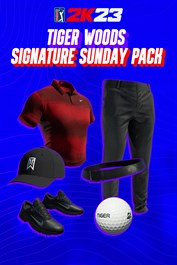 Pacote Tiger Woods Signature Sunday do PGA TOUR 2K23