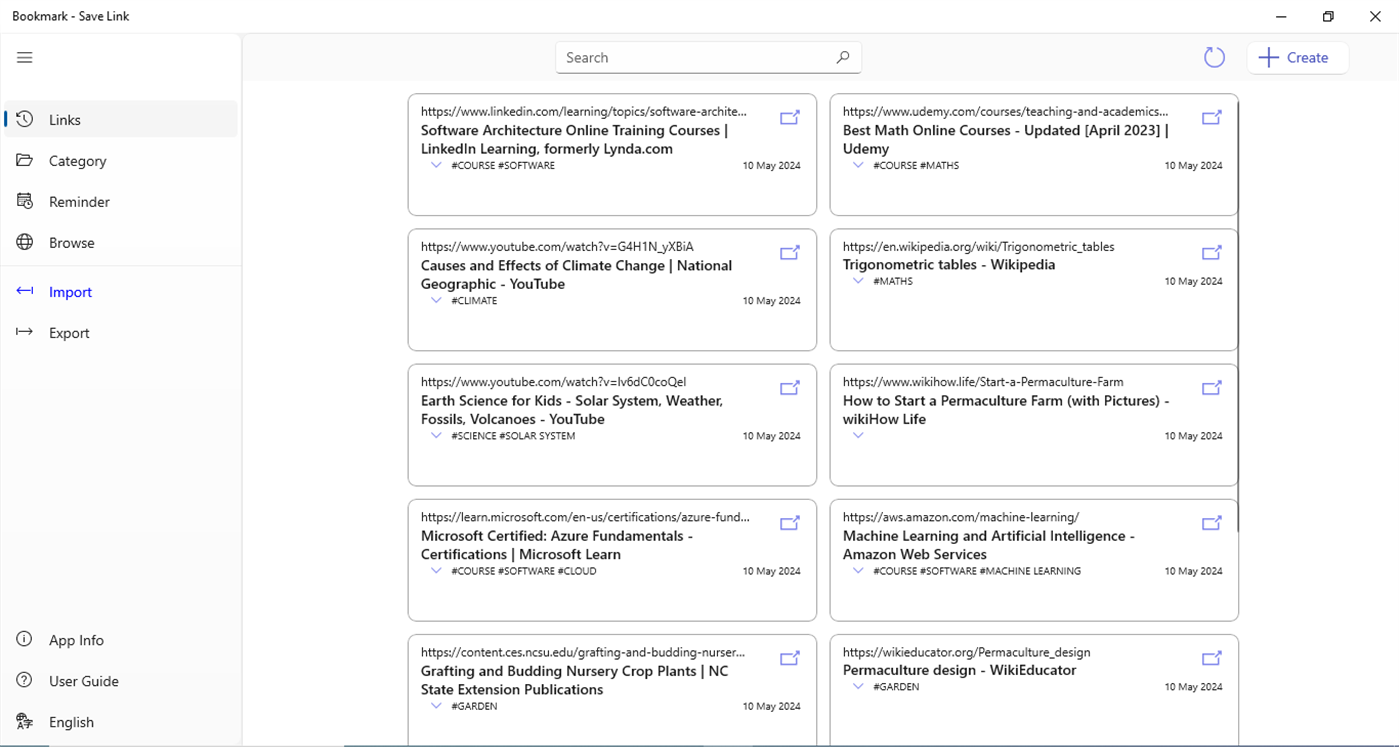 #2. Save Link - Bookmark (Windows) Door: Shahul