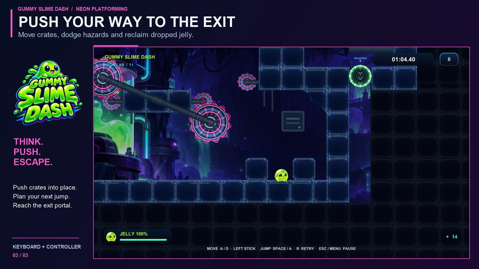 Gummy Slime Dash screenshot 3 of 4