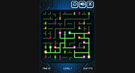 Lights Connect puzzle screenshot 4