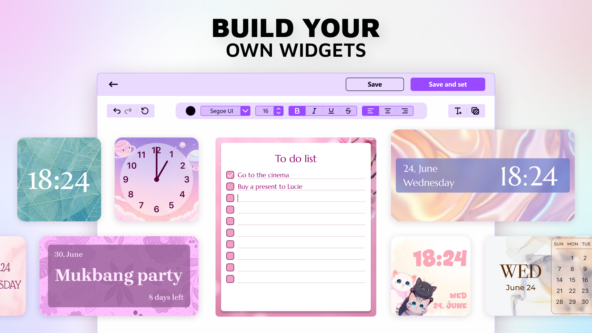 Beautiful Themes Pack — Cursor & Widget Customization screenshot