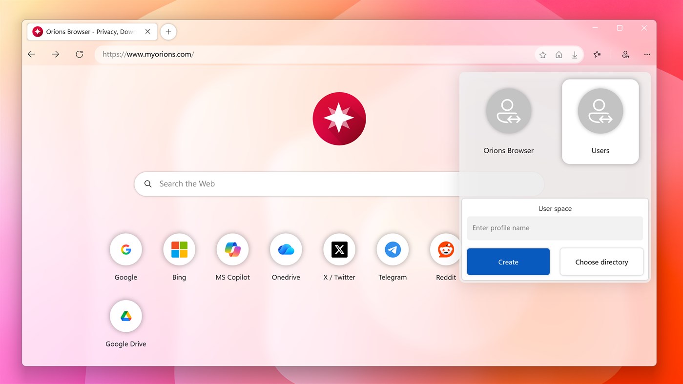 #4. Orions Browser (Windows) Von: Marcelo de Souza
