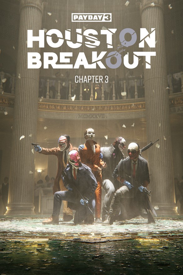 PAYDAY 3: Chapter 3 - Houston Breakout Xbox Series X|S and Xbox One cover art