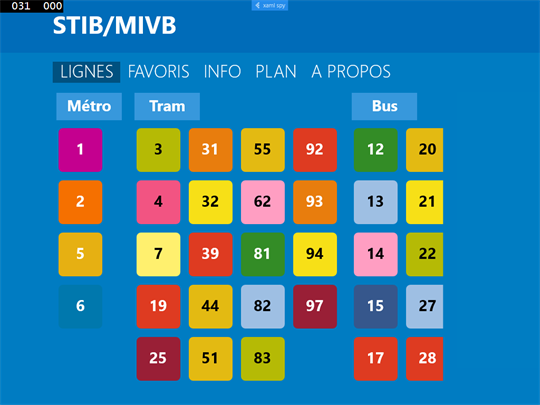 STIB-MIVB screenshot 1