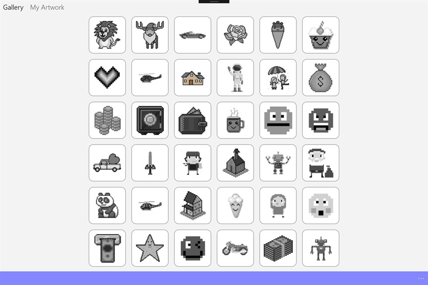 Pixel Art - Color by number coloring book_2
