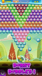 Emoji Bubble Popping Shooter - Puzzle Game for Kids screenshot 2