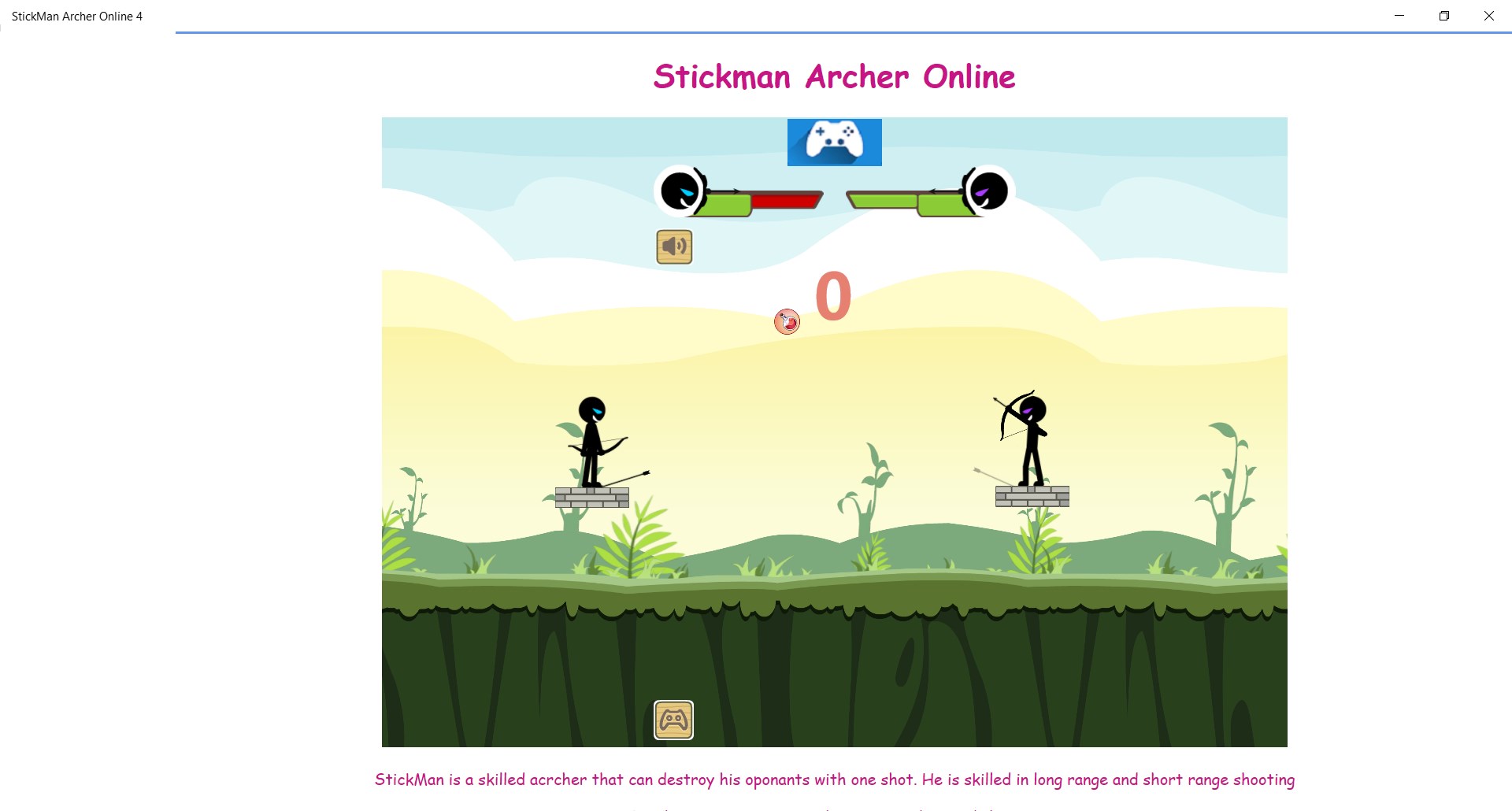 【图】StickMan Archer Online 4(截图3)