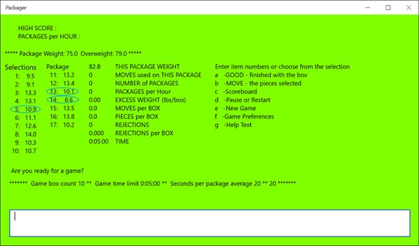 Packager — 9