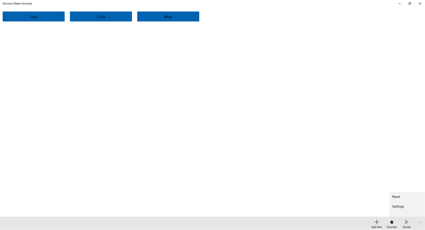 #7. Decision Maker Universal (Windows) 由: Mike Rice