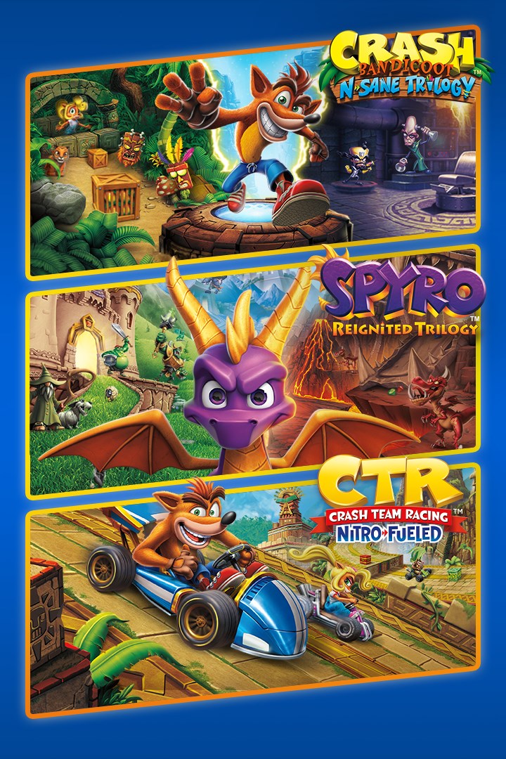 Crash™ + Spyro™ Triple Play Bundle
