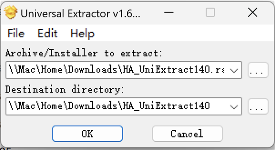 Universal Extractor， (Windows) 由: Kowloon