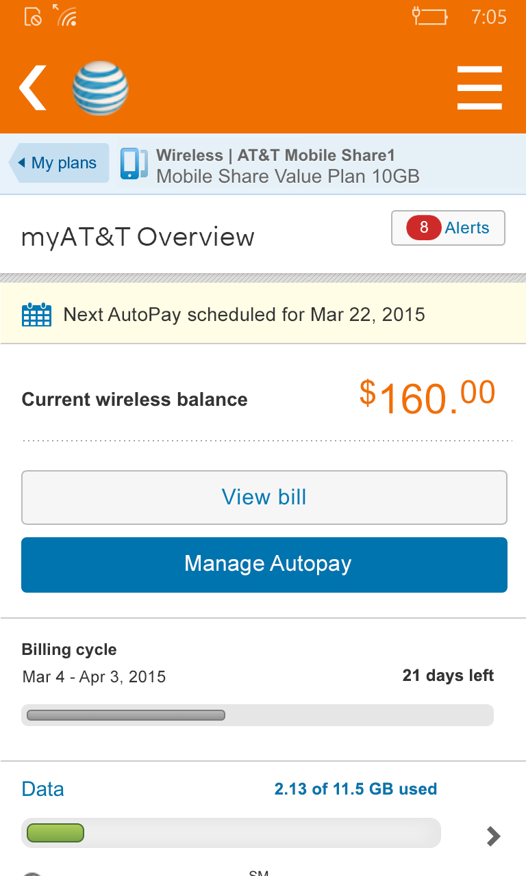 myAT&T app updated with in-app support, more