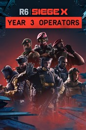 Tom Clancy's Rainbow Six Siege Year 3 Operators