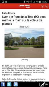 actualité de Lyon Lyonmag screenshot 1