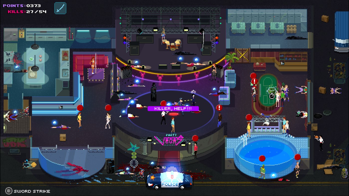 #5. Party Hard (Xbox) By: tinyBuild GAMES