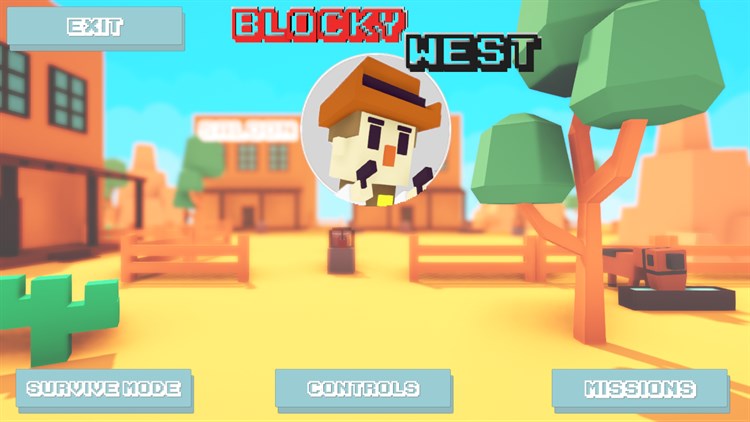 Blocky West - PC - (Windows)