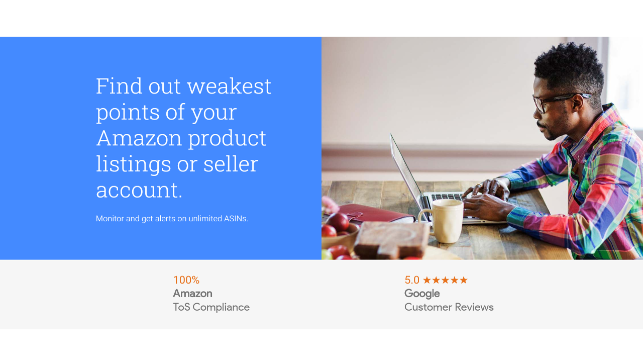Snapshot 1 of Bindwise Monitoring & Alerts For Amazon Sellers