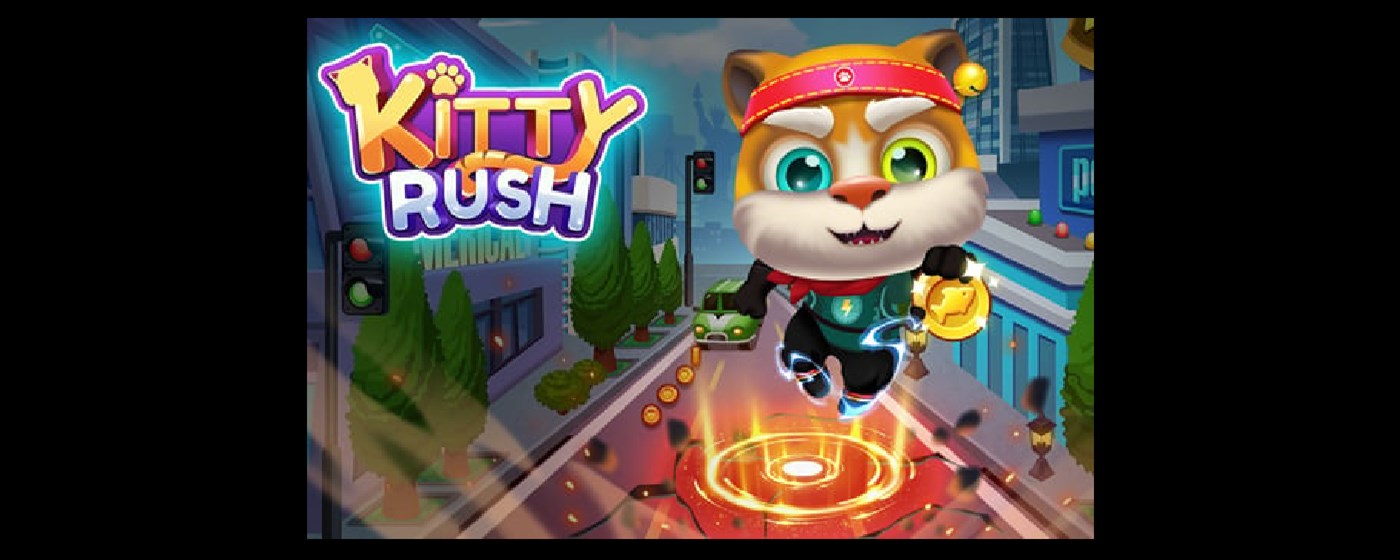 Kitty Rush Game marquee promo image