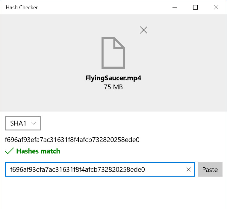 Hash Checker Screen Records 1