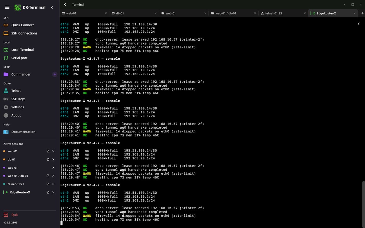 #5. DR-Terminal (Windows) di: DR-Online