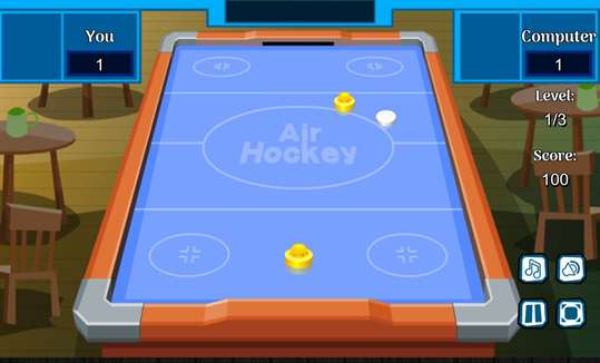 Air Hockey 2 Player Game screenshot 6