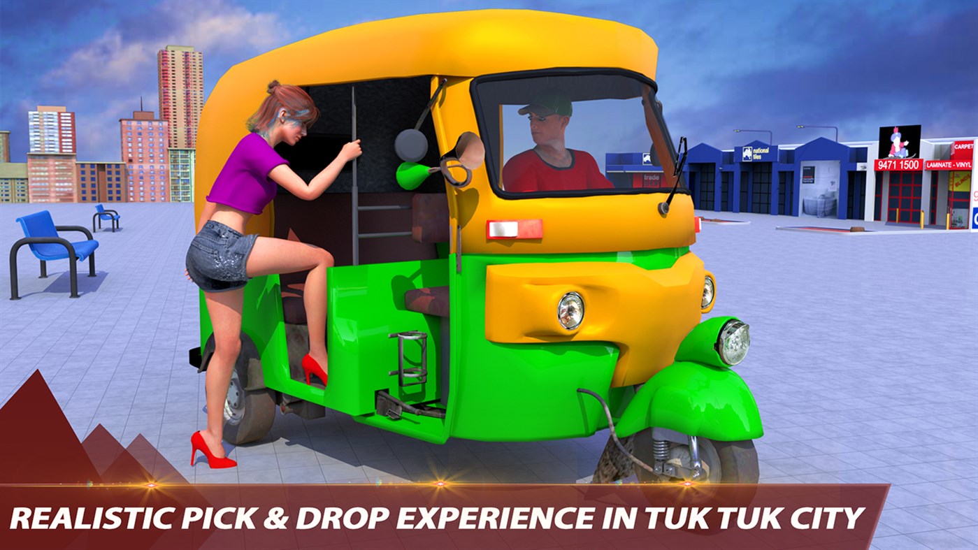 #4. TUK-TUK RICKSAW (Windows) Podle: Meenu Game Org